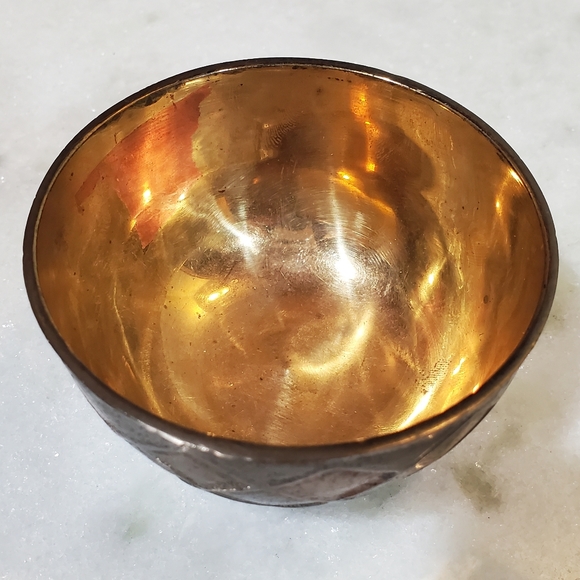 India Other - Decorative Brass bowl